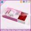Single copper paper glossy lamination box for cosmetic