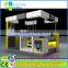 Customized glass display laptop store design,fashion computer shop display