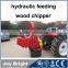 hydraulic PTO wood chipper for tractor