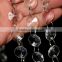String Chandelier beads, octagon acryl beads, acrylic curtain stones in chain for decoration