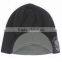 high quality winter beanie with flat brim