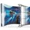 2015 China Supplier adjustable poster stand/exhibition stands material using aluminum material