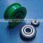 Durable high precision custom made mould plastic injection parts pu wheel for machine