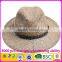 Hollow Straw Fedora Hats Wholesale Seagrass Straw Fedora Hat