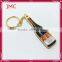 Alibaba china supplier Various color 30mm keyring custom shape keychain