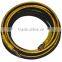  DN8 SAE100R1AT for cleaning machine high pressure wire braided blue transparent rubber hose water line