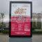 Edgelight AF11 light box outdoor waterproof free standing advertising single side LED light box made in OEM factory