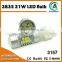 2015 super bright 2835 21SMD car 3157 led lamp