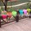 rail planters pot plastic pot plant containers