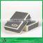 Sinicline book-shaped packing box with leather label logo