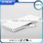 Factory supply 8000mah backup battery power bank with built-in cable