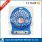 2015 hot selling USB table portable rechargeable mini handheld fan