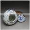 Ming Dynasty antique floral design blue and white ceramic jars for showroom