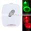 LED Human Motion Activated PIR Light Sensor Toilet Light Bathroom Flush Toilet Lamp Battery-Operated LED Night Light Red & Green