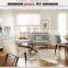 fashionable living room wooden base mix-cross table