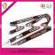 2016 new fashion high quality detachable metal buckle sublimation lanyard