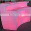 modern outdoor wedding and party colorful led lighting furniture PE plastic commercial use portable bar counter