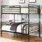 Trade Assurance Bedroom Furniture Black Twin over Twin Metal Bunk Bed