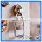 Custom buy bulk zipper metal bottle opener, durable aluminum metal beer bottle opener
