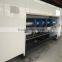 high speed corrugated cardboard carton printing slotting die cutting with staker machine