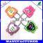 2015 New design cute colorful butterfly shape combination lock for gift