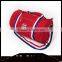 Fashionable Red Nylon Twill Stylish Sports Bag