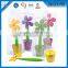 Novetly Soft Flower Rubber Ballpoint Pens , Wholesale Beautiful Gift Flower Pens