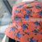 Custom Reversible Bucket Hat With Woven Label Patch Logo