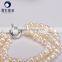 7-8mm wholesale pearl bracelet silver plated New design for Girls