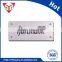 sus 304 name tag stainless steel for appliances