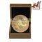 Hot sale Luxury Wooden Coin Medal Box For Display HCGB8168