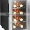 8-bottle counter top wine cooler cellar with single door semiconductor wine cellar