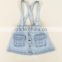 2016 latest design of young girls jeans skirt