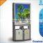 Outdoor Double side advertising display Waterproof LED Trash bin Light box Sign