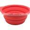 Colorful and Food Safe Silicone Bowl Dog Feeder Dog Bowls