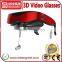 With 8GB flash/support Max 32GB TF card 98inch Virtual Display Full HD 1080p 3D Video Glasses
