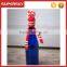 A-829 Handmade Hat And Scarf For Wine Bottle Knitted Wine Bottle Hat Decoration Santa Knitting Hat For Bottle