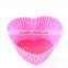 Flexible silicone cake molds for cake colorful silicone cupcake molds