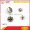 Custom metal 4 parts clothing snap fastener/button