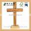 Trade assurance angel theme recyle natural wooden crosss