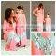 2016 Mommy and me maxi dress cheap matching dress new design kids wholesale fashion maxi dress