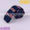 Cream stripe mens cotton knitting necktie