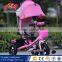 CE Passed Plastic Tricycle Kids Bike Three Wheels /baby Tricycle Importers / Lightweight Children Tricycle Rubber Wheels Quality Choice