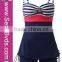 Stylish high cut one piece swimsuit swimsuit fabric