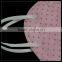 Pink spunlace nonwoven C-shape protective face mask with valve