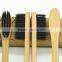 2016 new bamboo toothbrush Manual wood toothbrush Black wire brush