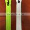 2015 Zipper factory supply nylon water resistant zipper fancy zipper for sale