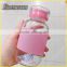 Yellow silicone cover portable glass seal coffee bottle NEW Design fashionable glass seal coffee bottle