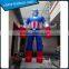 inflatable advertising Captain America/ inflatable Captain America replica