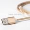 Wholesale 2 in 1 metal braided data cable suitable different mobile phone universal function